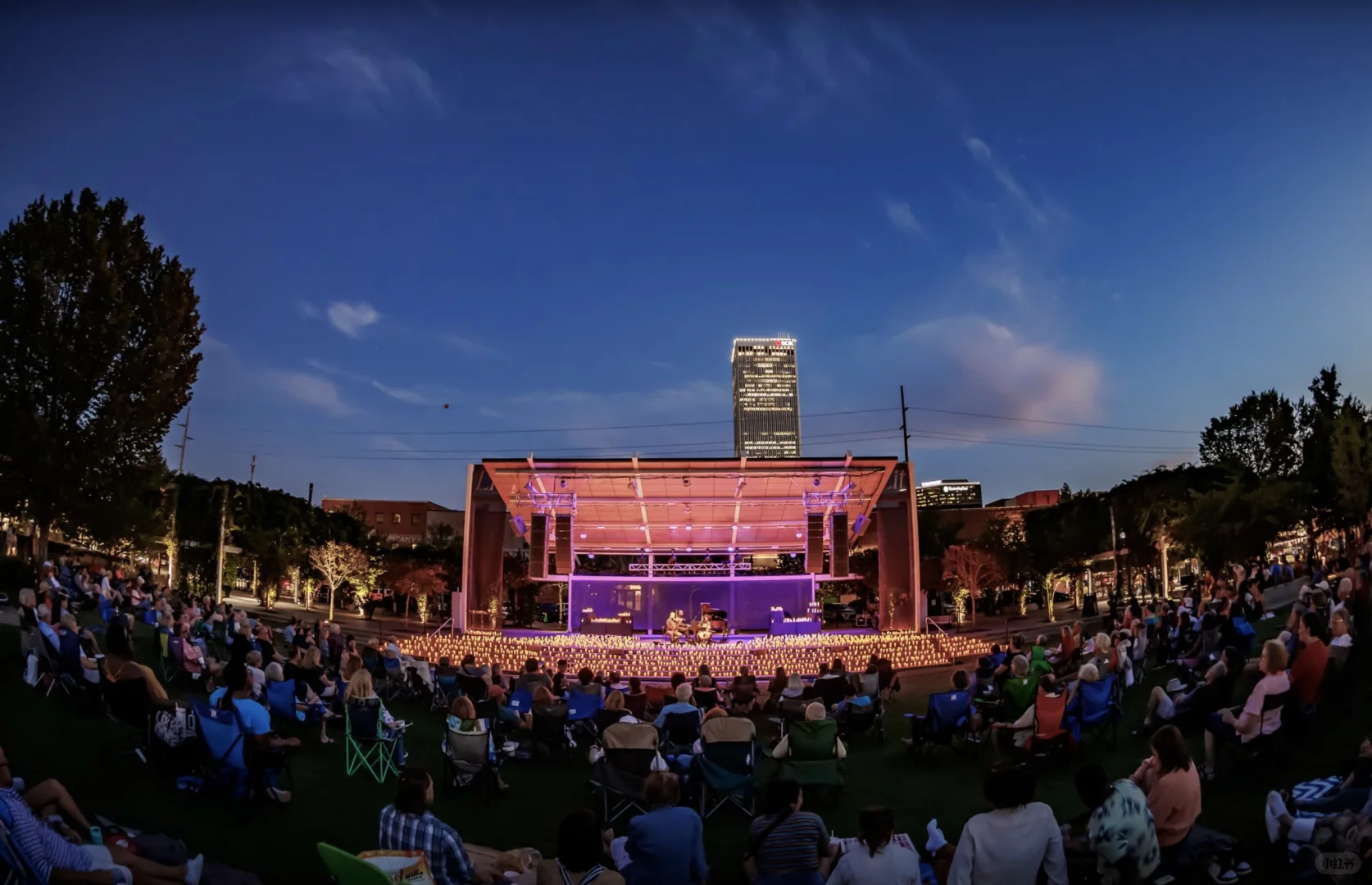 Sound System Used at Guthrie Green Outdoor Amphitheater