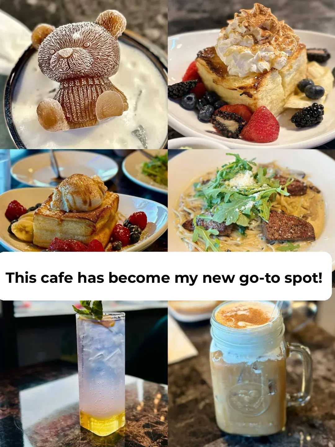 Dallas Food & Drinks ☕️ Mains 🍝 Desserts 🍧 Study Spots 🤓 New Spots