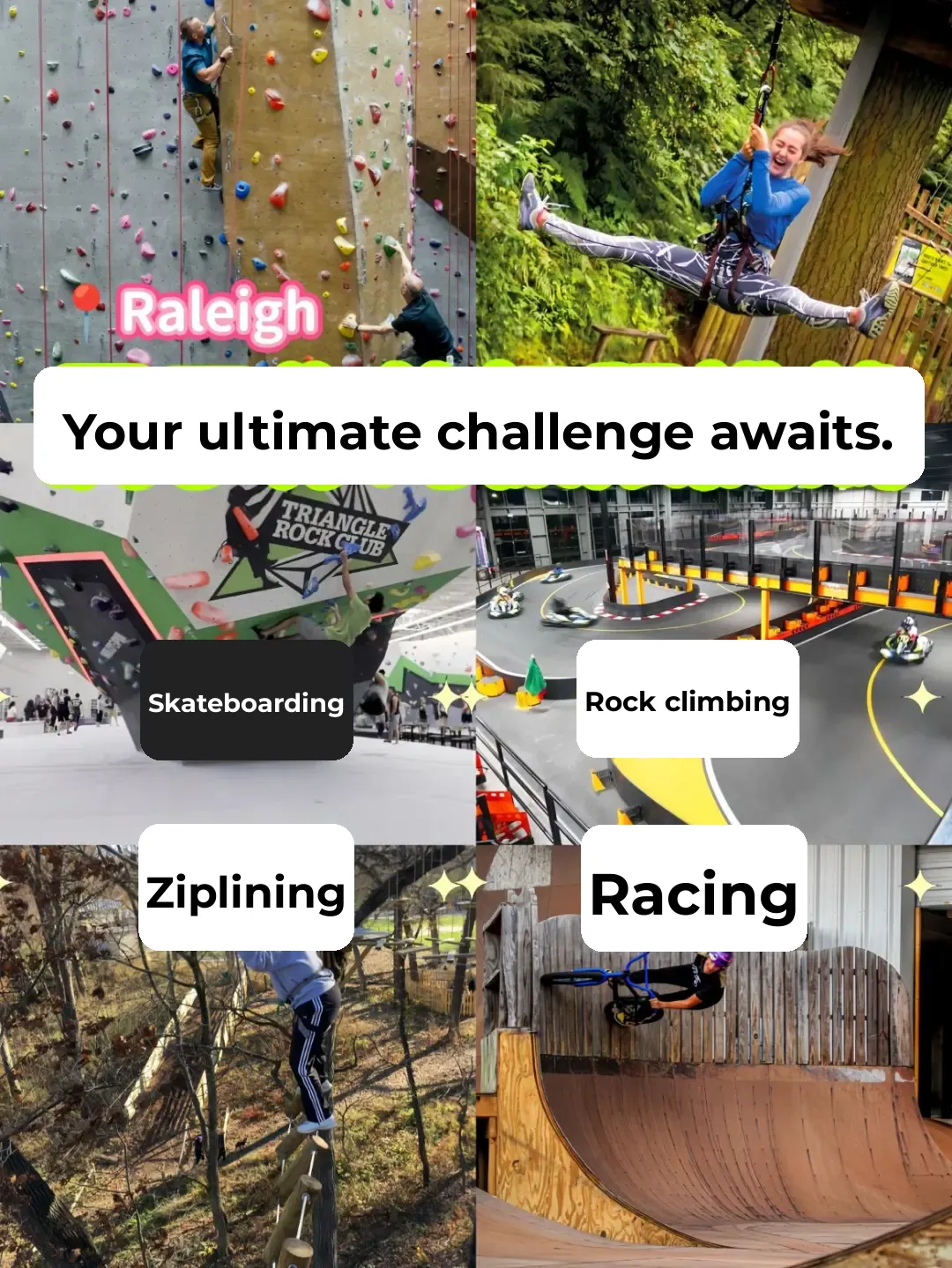 Unique Outdoor Sports Experience📍Raleigh