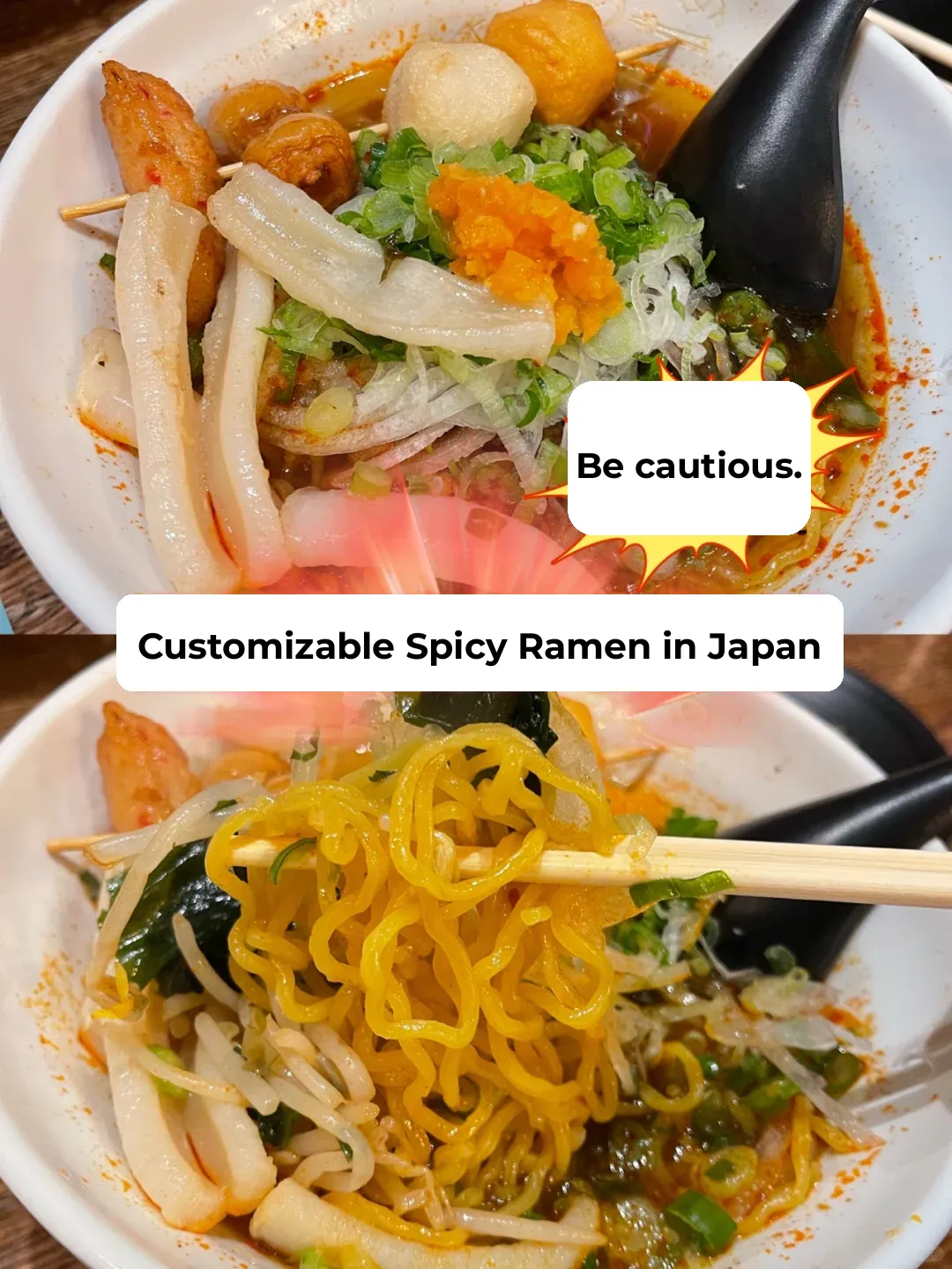 "Atlanta🍜 Think Twice Before Trying🌶️ Custom Spice Level Ramen"