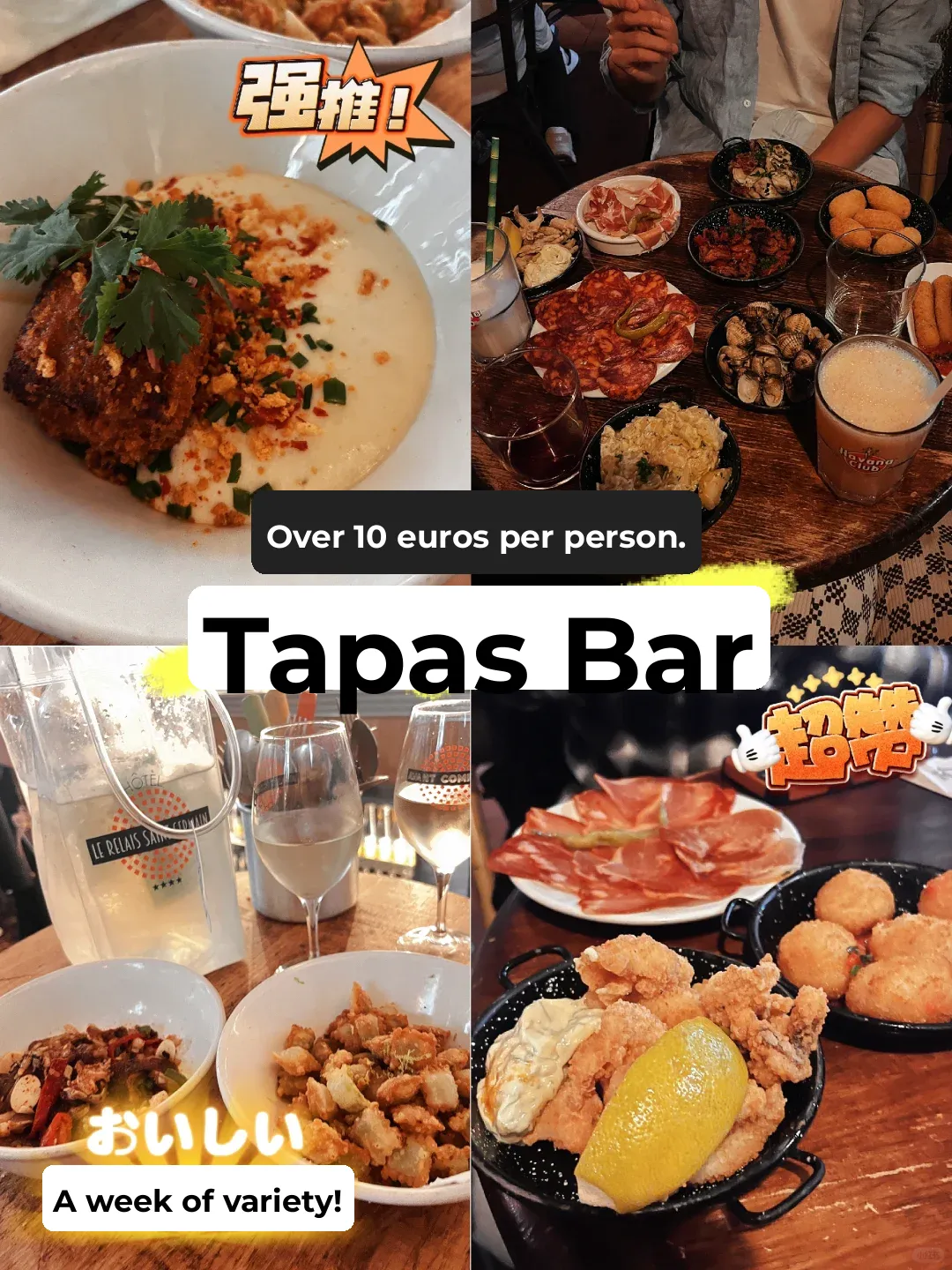 Can't Help But Share These Two Paris Tapas Spots - Just €10-20 Per Person
