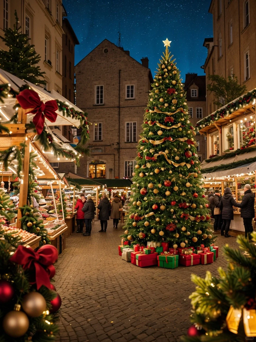 France | Christmas Market at Paris' City Hall Square