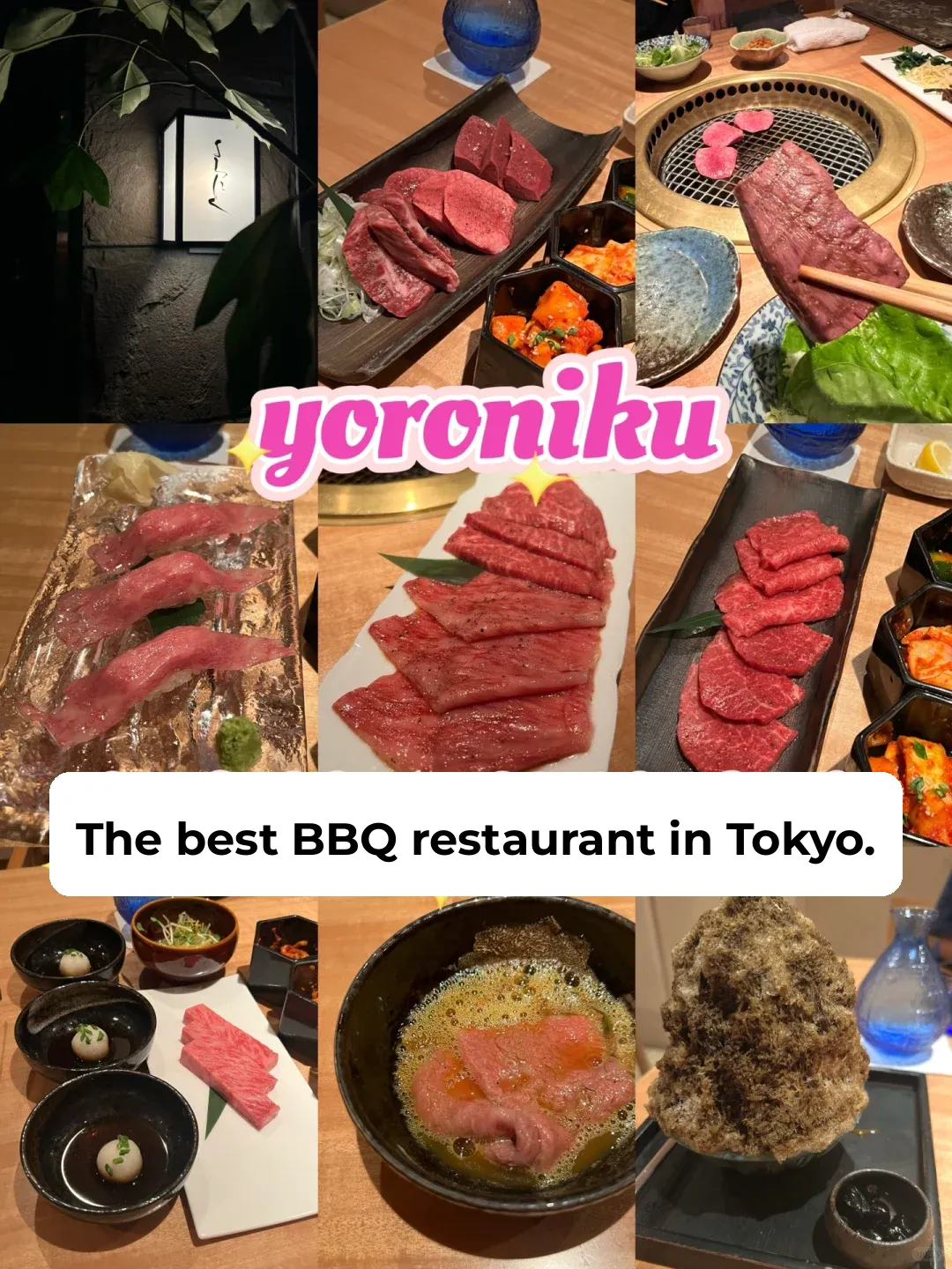🇯🇵｜Yoroniku🥩 The Undisputed #1 BBQ Spot in Tokyo🥇