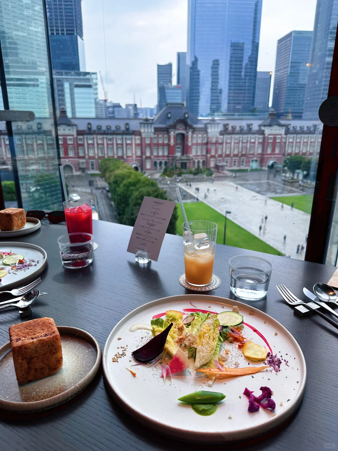 Tokyo Station's $150 Per Person French Bistro with a View is a Steal! 😳