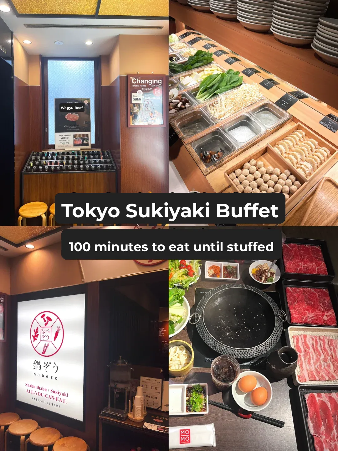 Tokyo's Must-Try Sukiyaki Buffet! 20 Plates Just Ain't Enough 😭