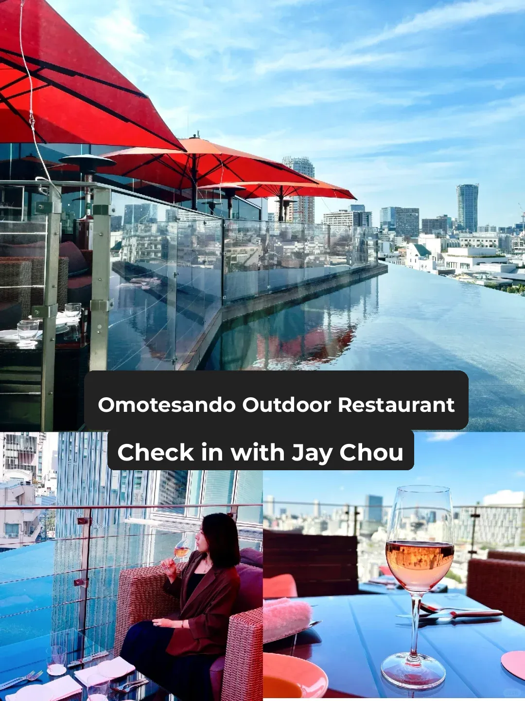 Tokyo Food Hunt | Following Jay Chou's Footsteps to a Rooftop Poolside Restaurant