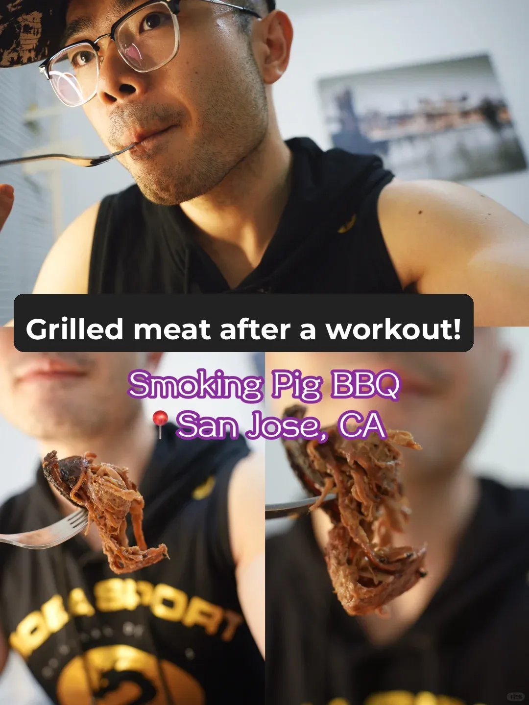 A Hardworking Bay Area Professional Deserves a Hearty American BBQ After a Gym Session!