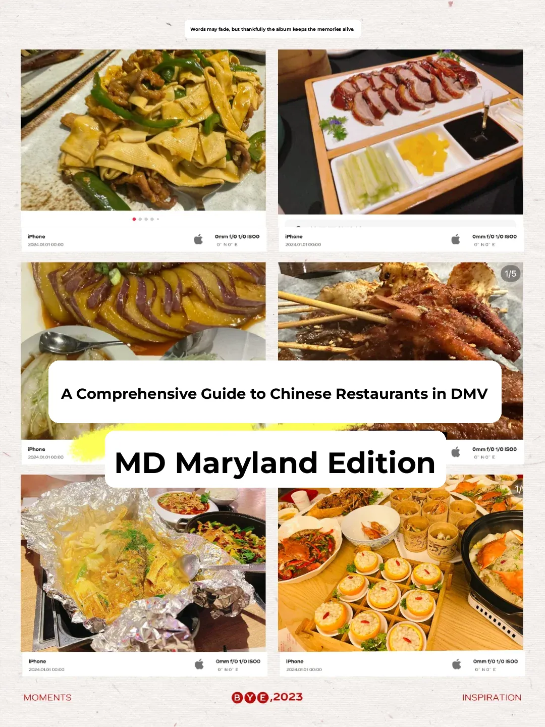 Ultimate Guide to Chinese Food in the DMV: Maryland Edition [With Reviews]｜Feel Free to Add Your Recommendations!