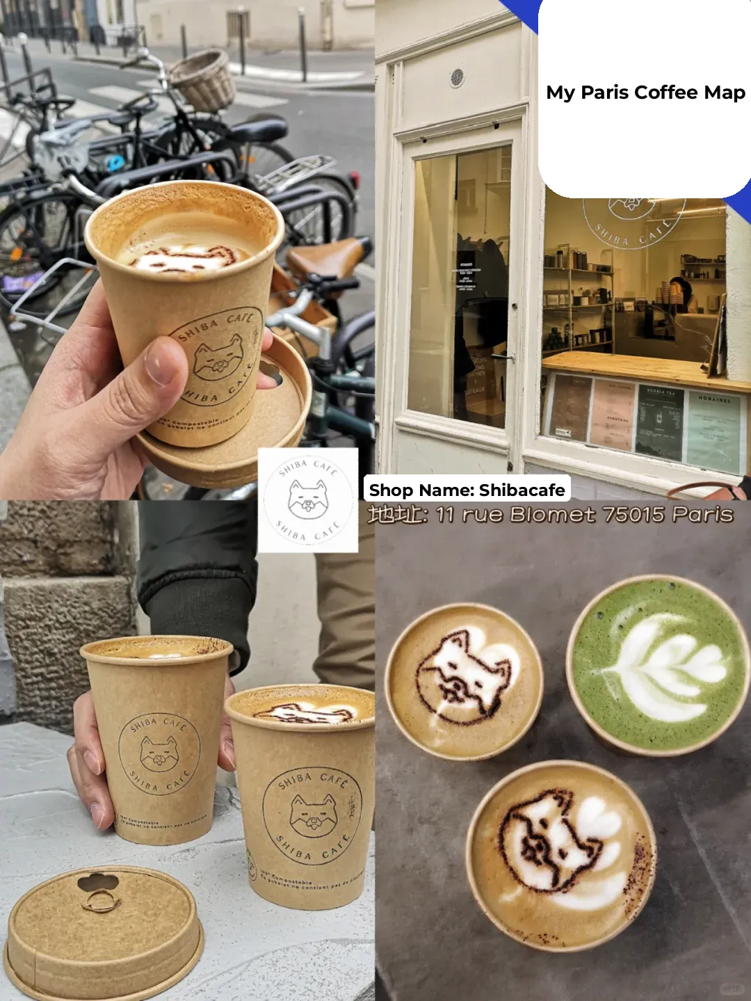 "My Paris Coffee Map 2" is here, is here! 9 must-visit spots!