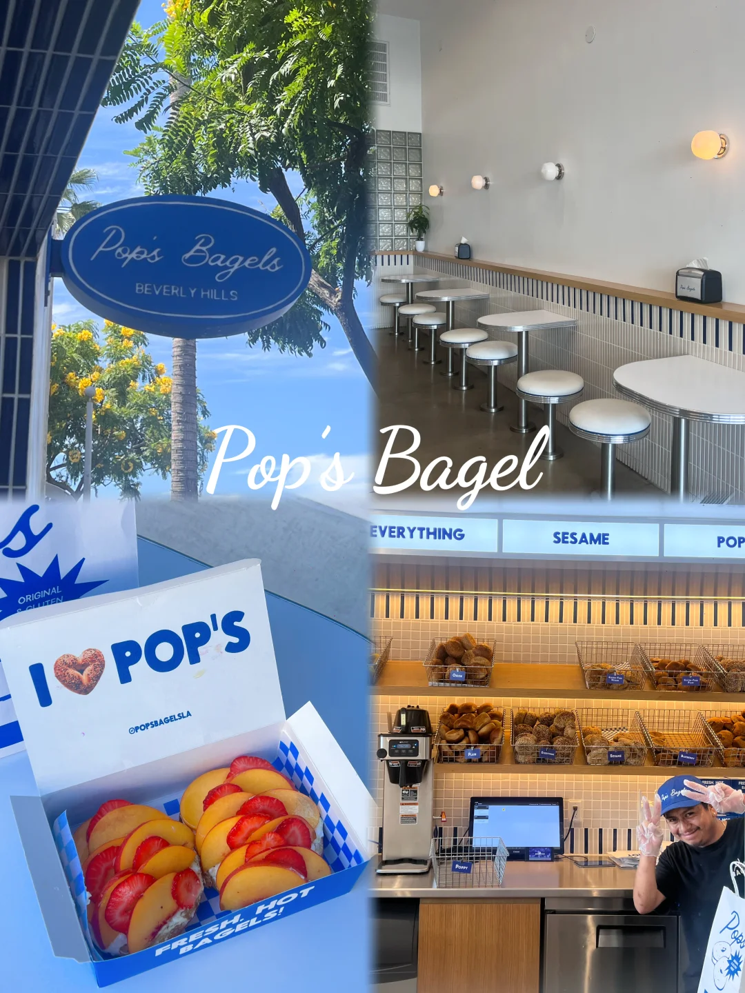 LA Foodie Adventure | Must-Visit Pop's Bagel for Bagel Lovers