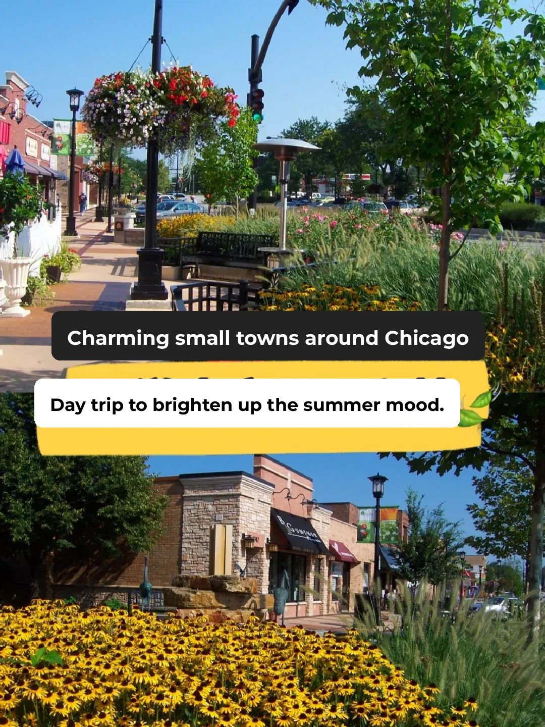 Hidden Gem Towns Near Chicago 💎 Perfect for a Refreshing Summer Day Trip 🍃