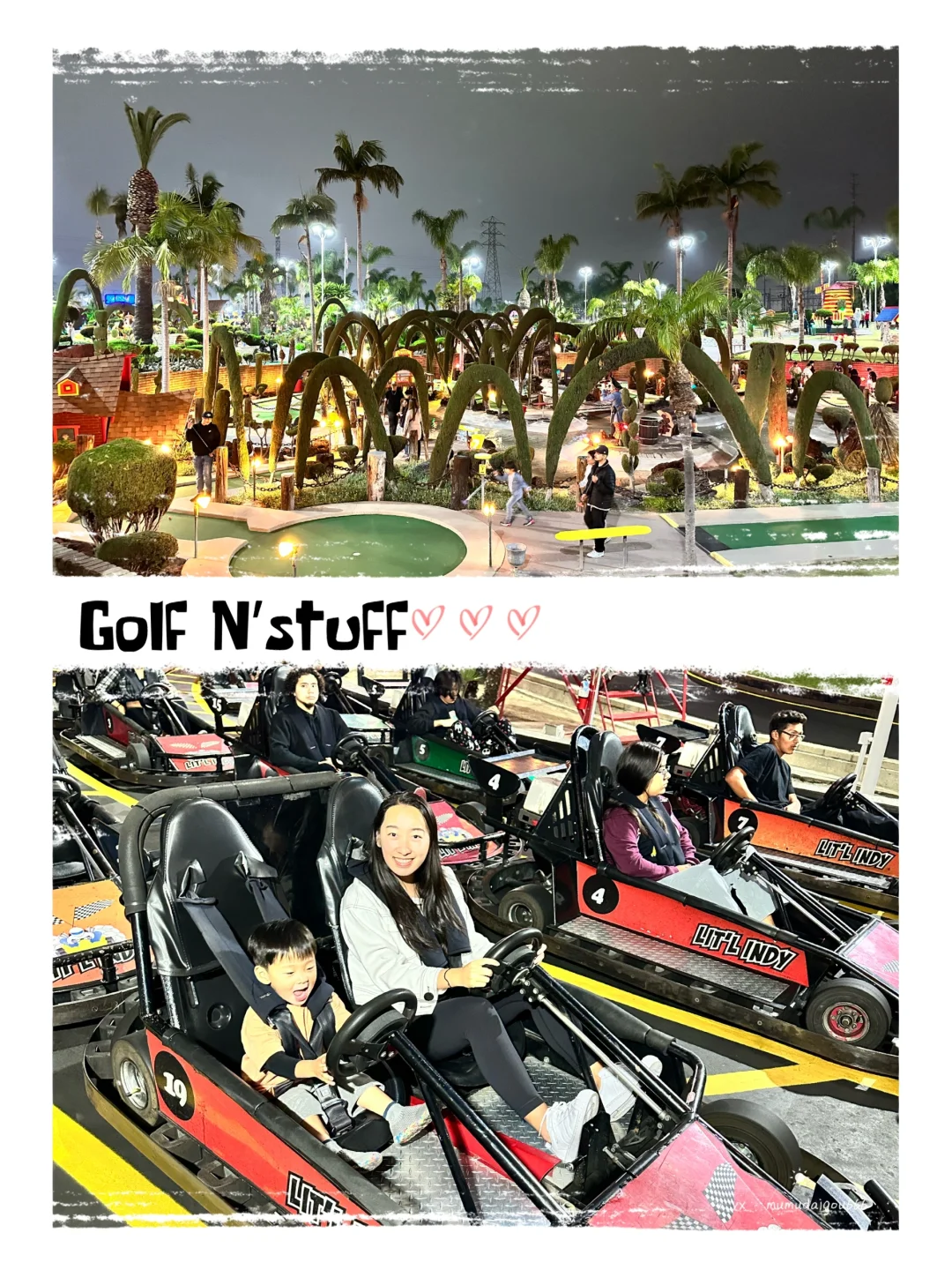 LA | Nighttime Family Fun | Go-Karting | Castle Golf