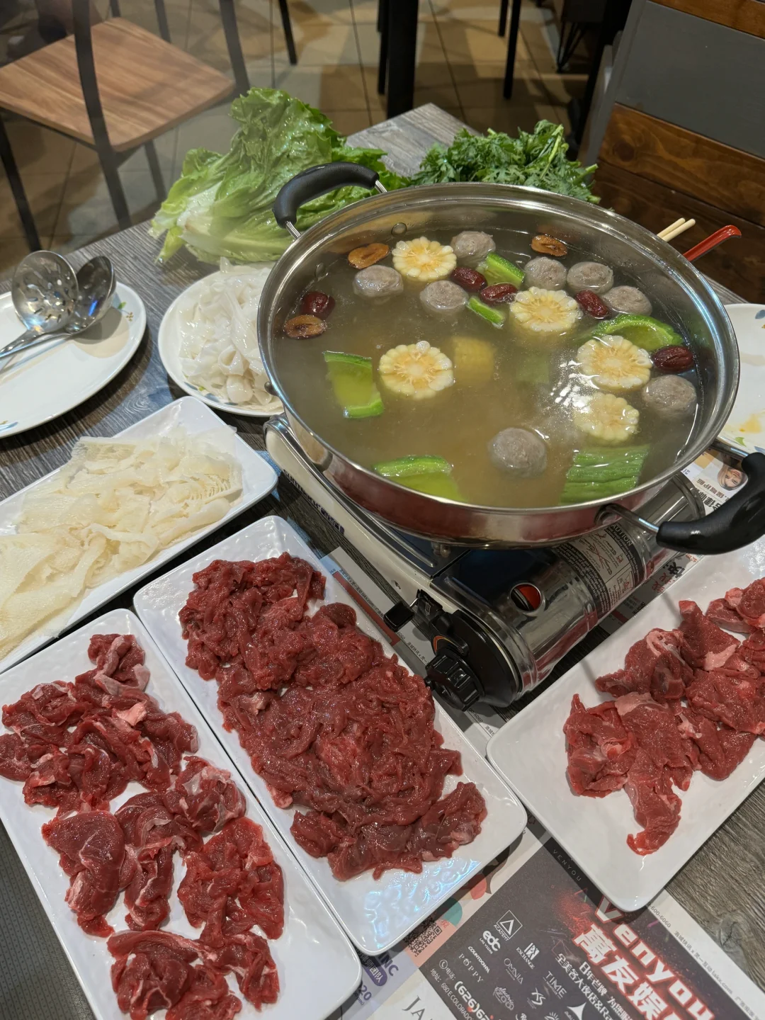 LA's Trendy Teochew Beef Hot Pot