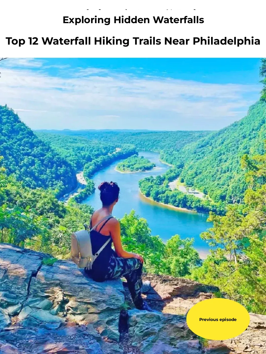 Top 12 Waterfall Hiking Trails Near Philadelphia [Part 1]