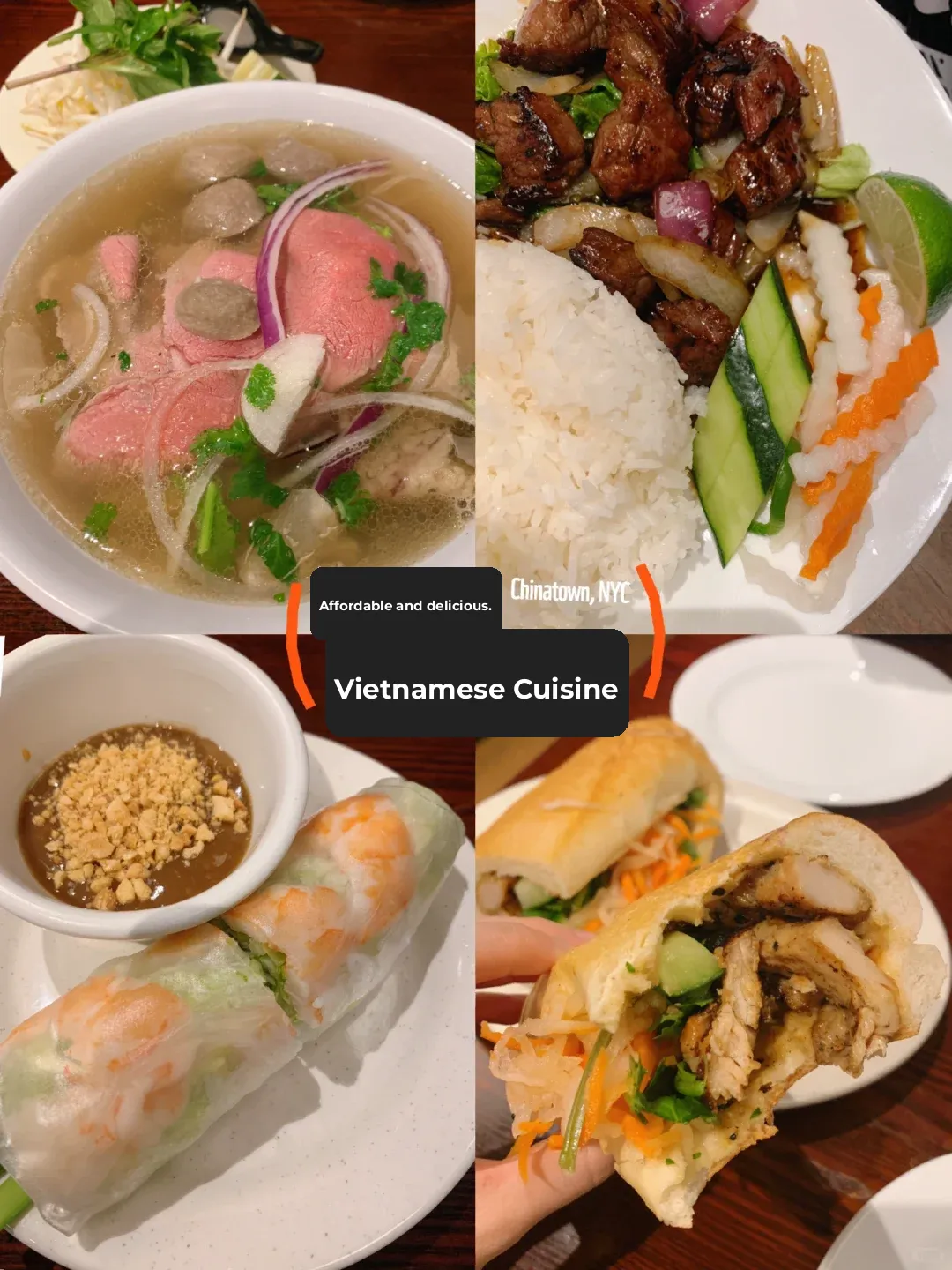 Manhattan's Chinatown in NYC ✨ Delicious & Affordable Vietnamese Cuisine