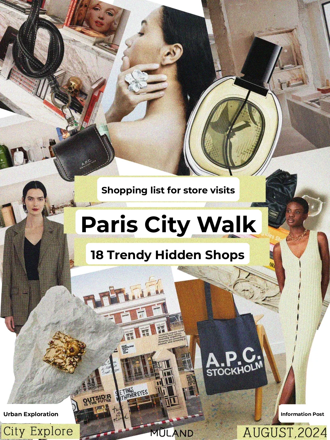 Shopper's Guide | 18 Hidden Gems for a Stylish Paris City Walk