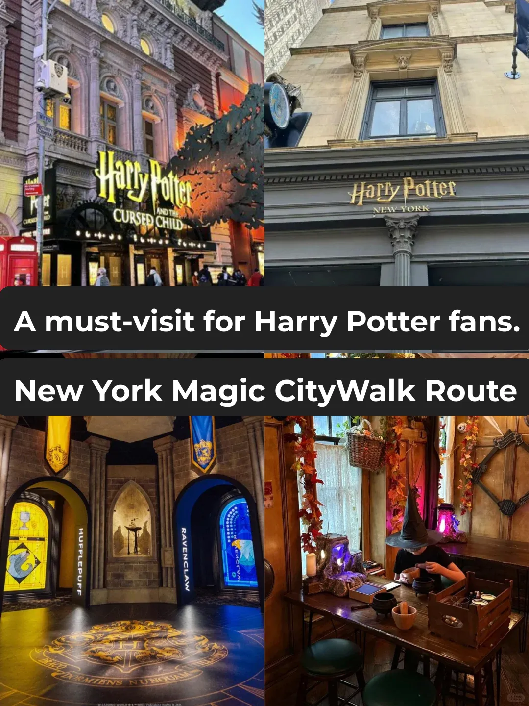New York! The Ultimate Harry Potter Fan's Magical City Walk Itinerary