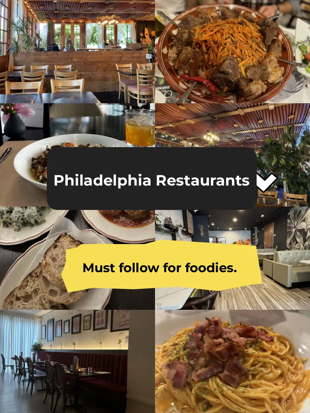 🍴 Must-Save for Philly Foodies｜My Secret Restaurant Picks 💖