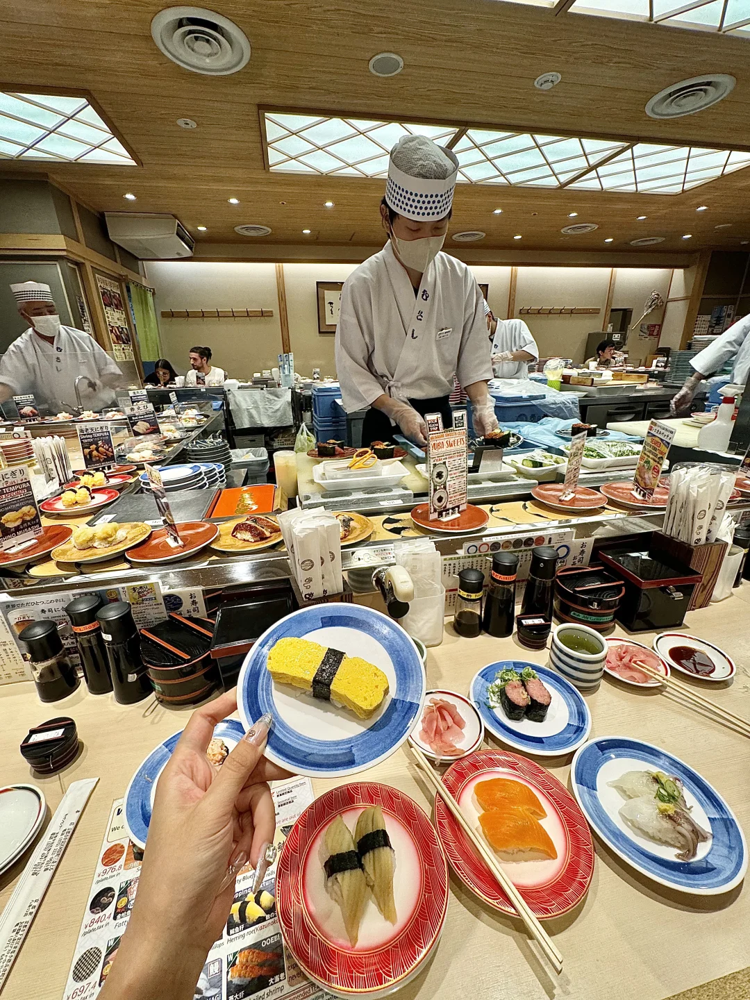 Kyoto Revolving Sushi🍣!! Stuffed for just 50RMB😭 Bargain of the century…