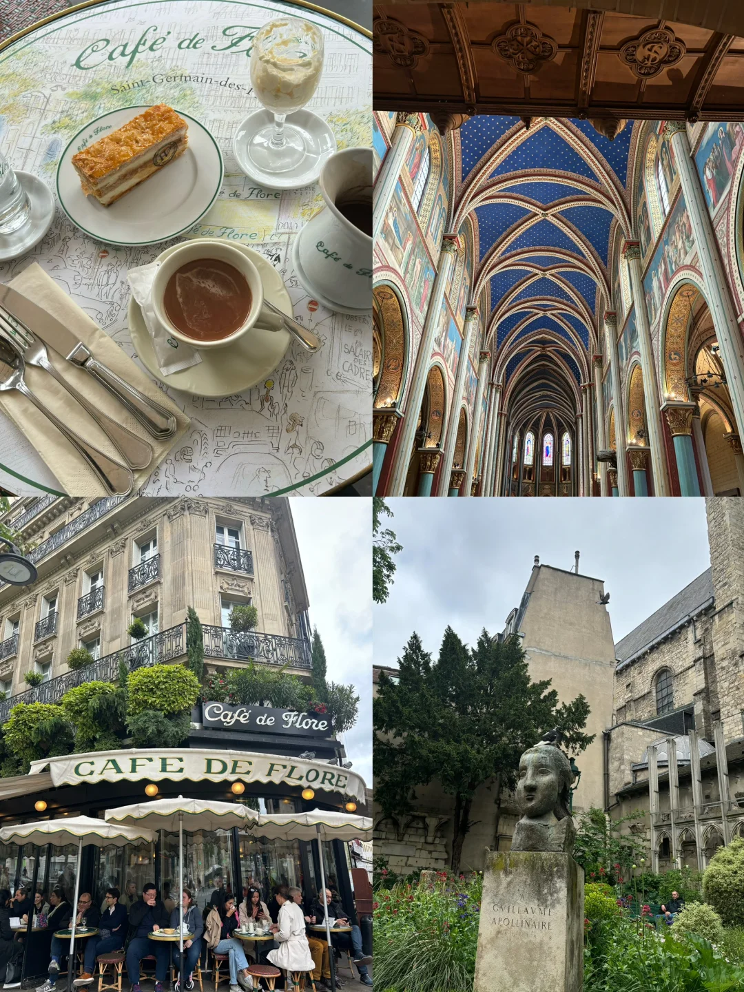 🇫🇷 Paris | Sip at Café de Flore before exploring Paris' ancient churches