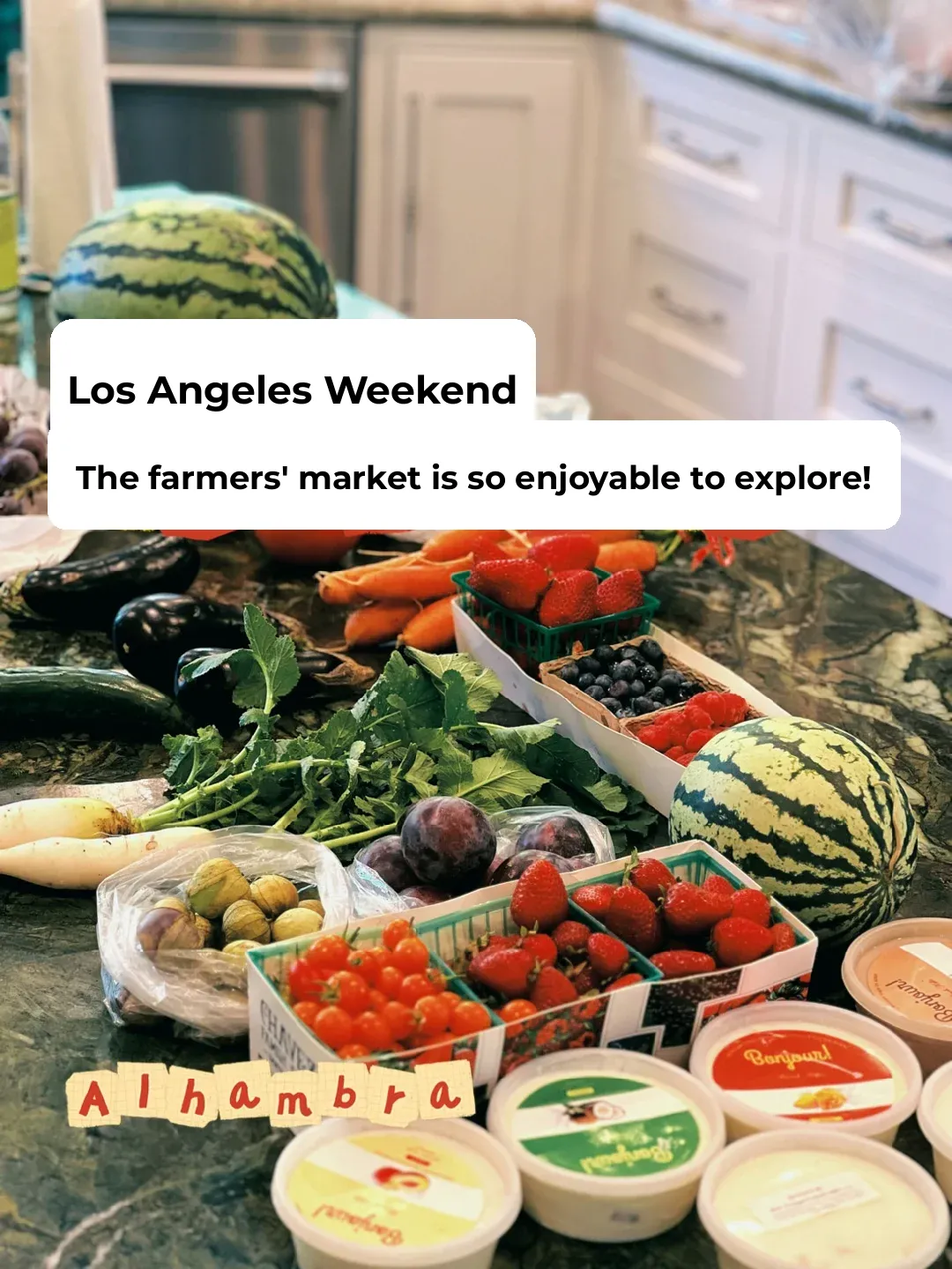 ✨Must-Visit Spots for a Weekend in LA: Fresh Produce at the Chinese District Farmers' Market