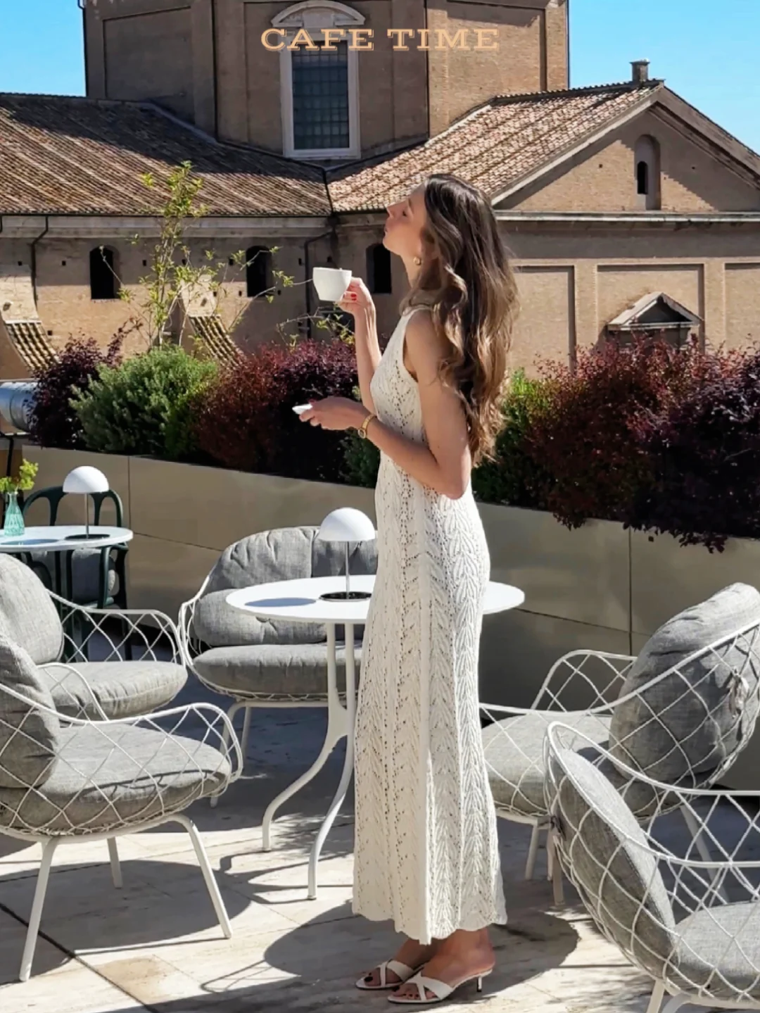 Afternoon Tea ☕️ | Rooftop Coffee from Paris