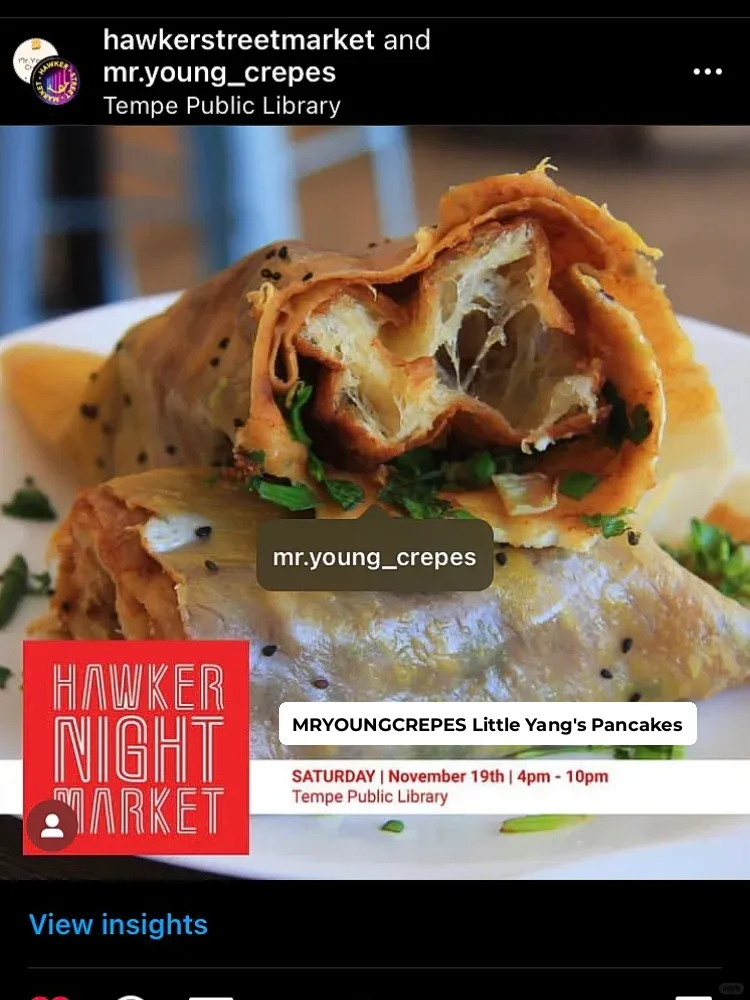Xiao Yang's Pancake Night Market Preview: Hawker Street Market 🌙