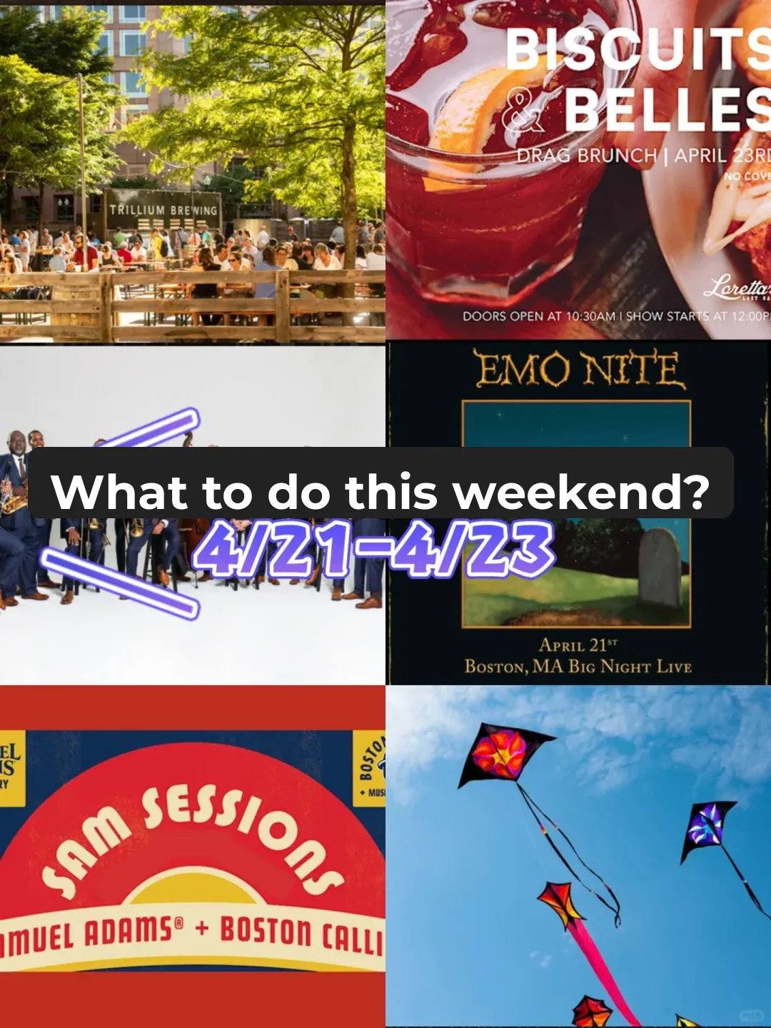 Boston Weekend Events Guide | April 21-23