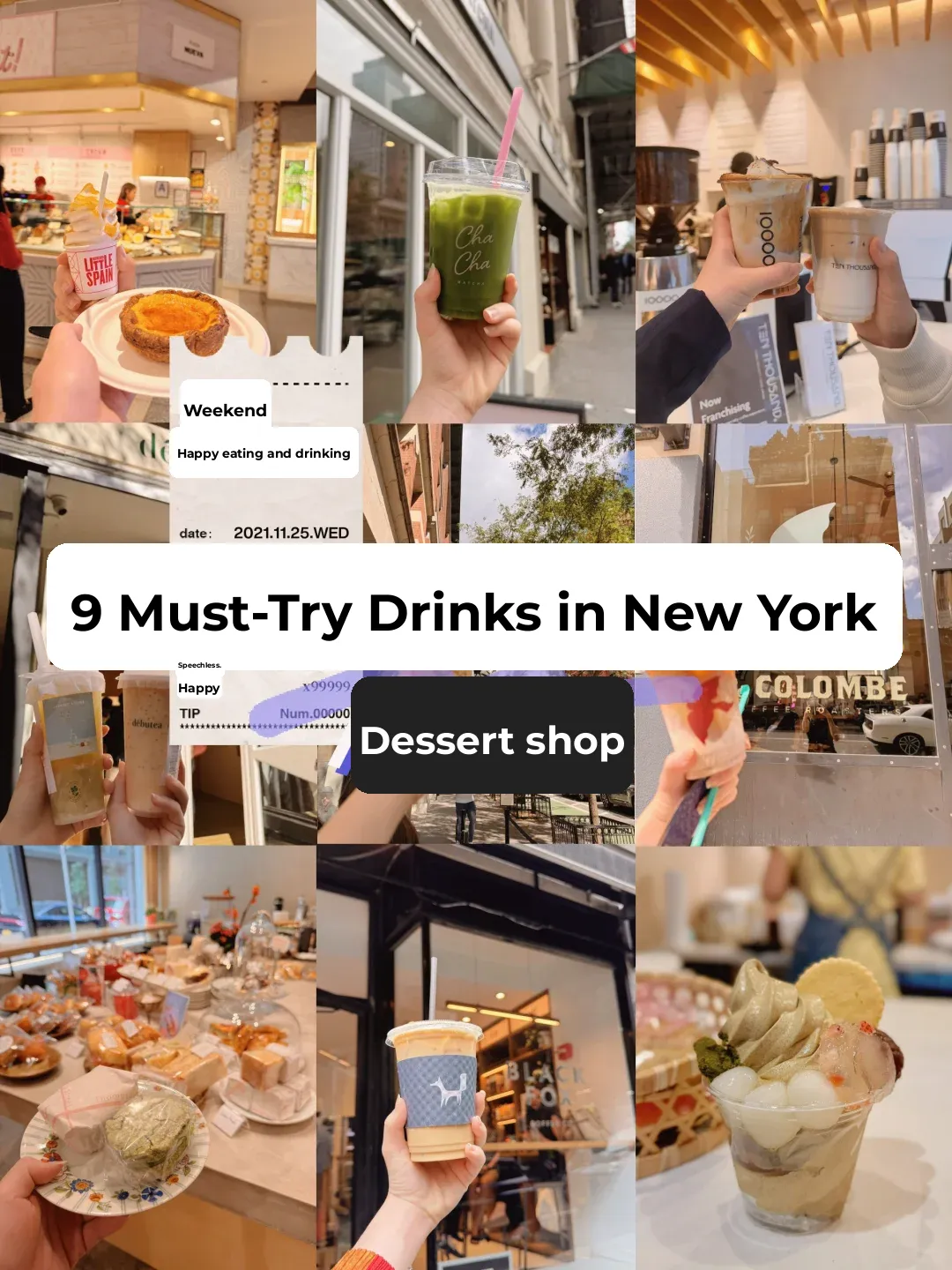 Who hasn't checked out these hidden gem dessert + drink spots in NYC?