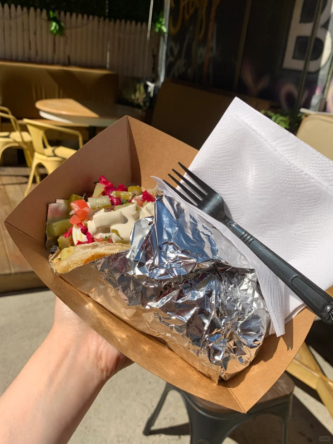 Brooklyn’s Best Budget-Friendly Eggplant Egg Wrap: Crispy Middle Eastern Flatbread