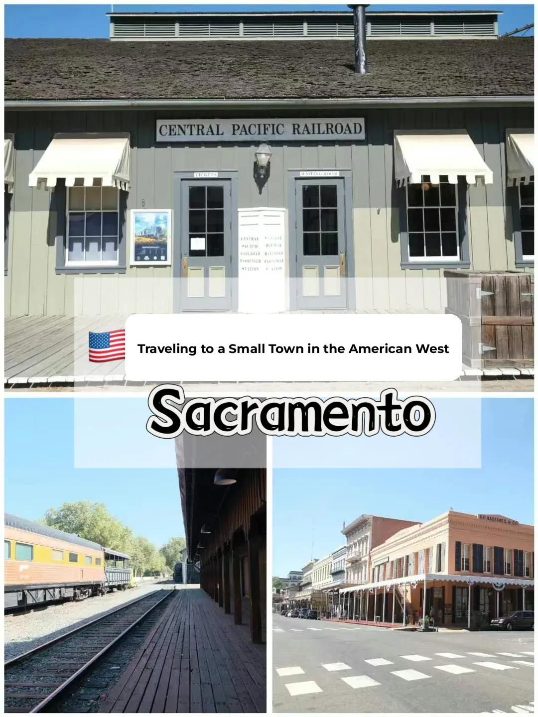 1-Day Hike in a Western U.S. Town | Gold Rush City: Sacramento