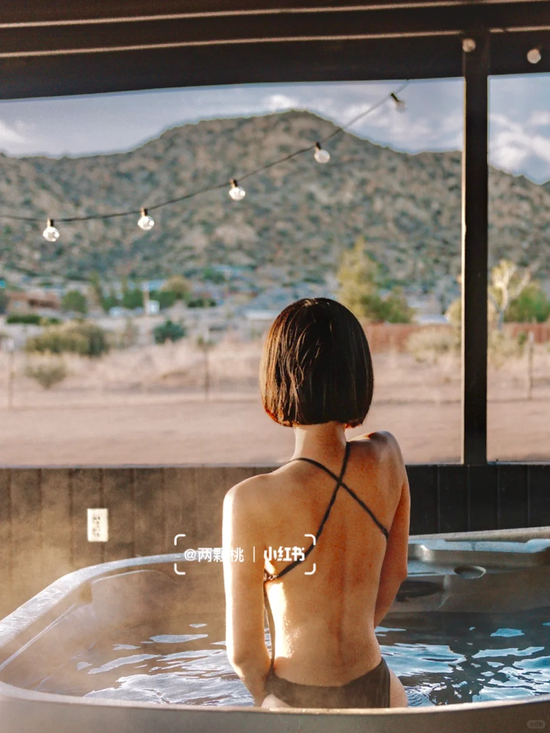 LA Area｜Getaway Cabin Rental with Hot Springs and Mountain Views♨️