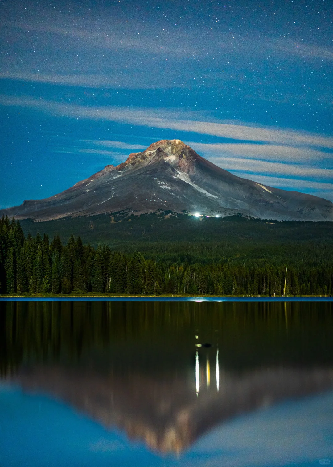 Mt. Hood Reflected in Trillium Lake