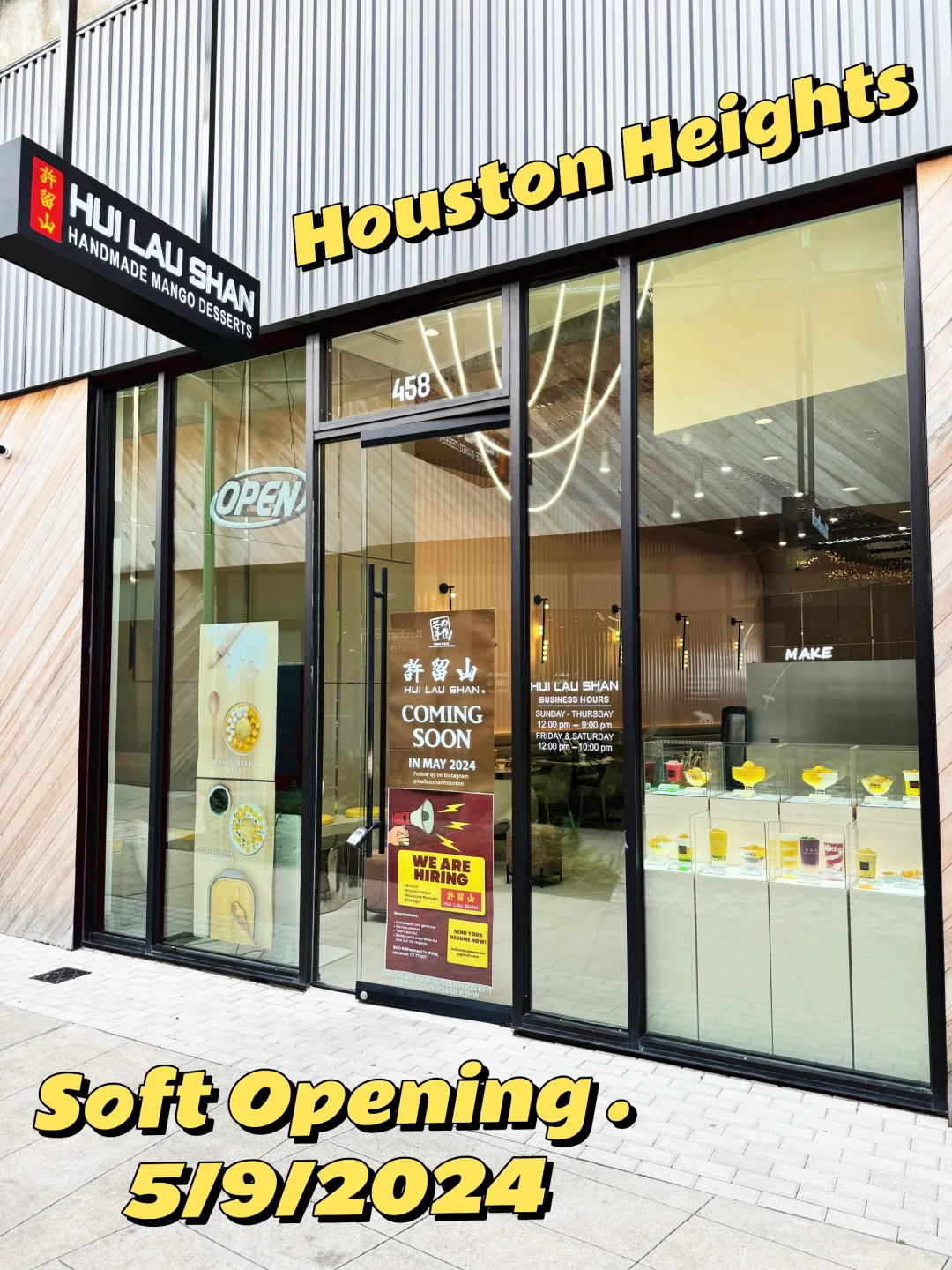 Hui Lau Shan | Houston Heights Soft Opening 🥳🥳
