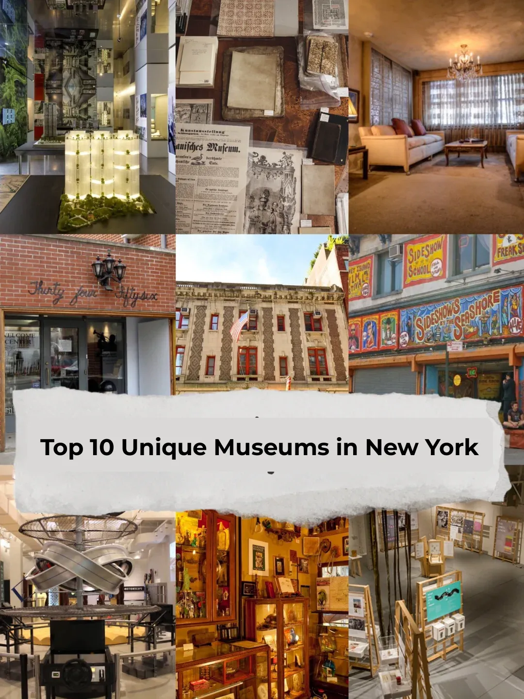 A Curious Collection of New York Museums 🗽