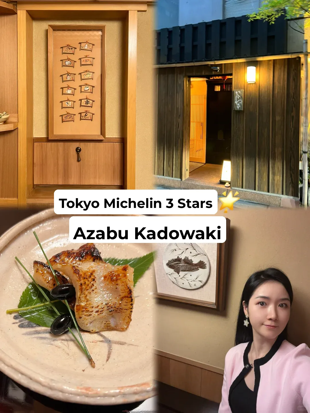 Tokyo📍Michelin 3 Stars | Azabu Kadowaki