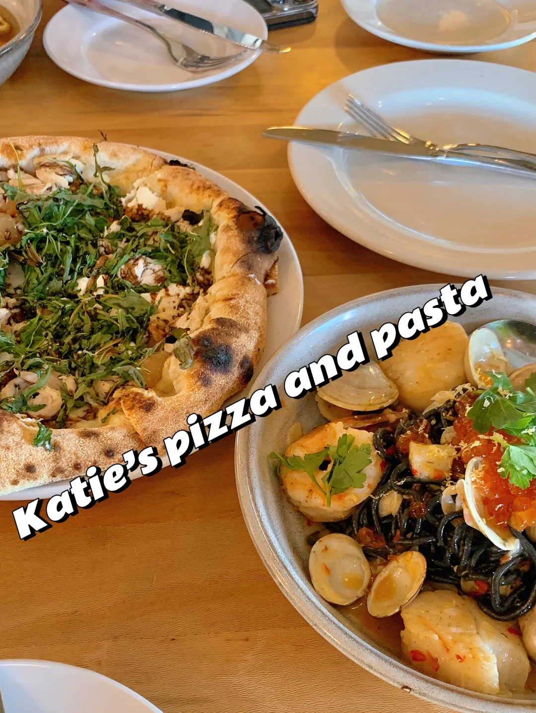 Must-Try Food in St. Louis 🥹 Squid Ink Seafood Pasta 🍝🍕🇮🇹