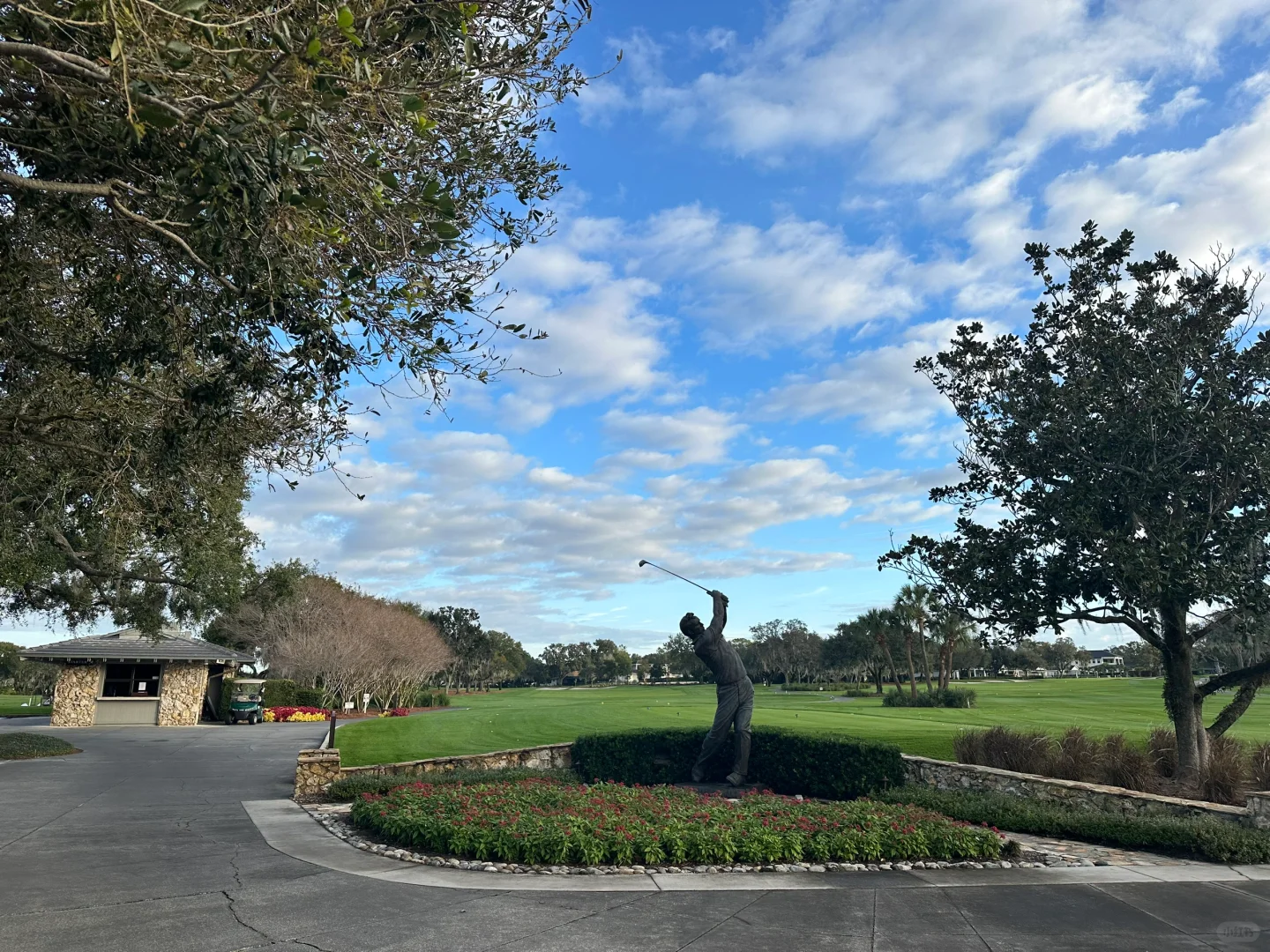Check-In at Bay Hill Golf Course for the PGA Tour in Orlando