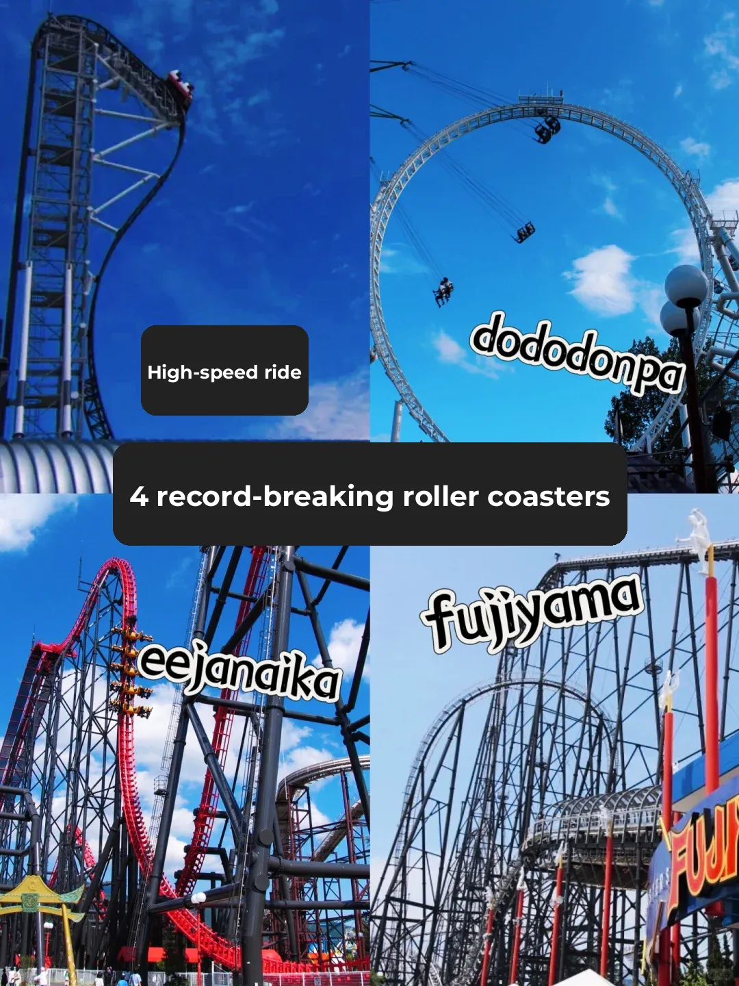 Everything You Need to Know About Fuji-Q Highland Near Mount Fuji!