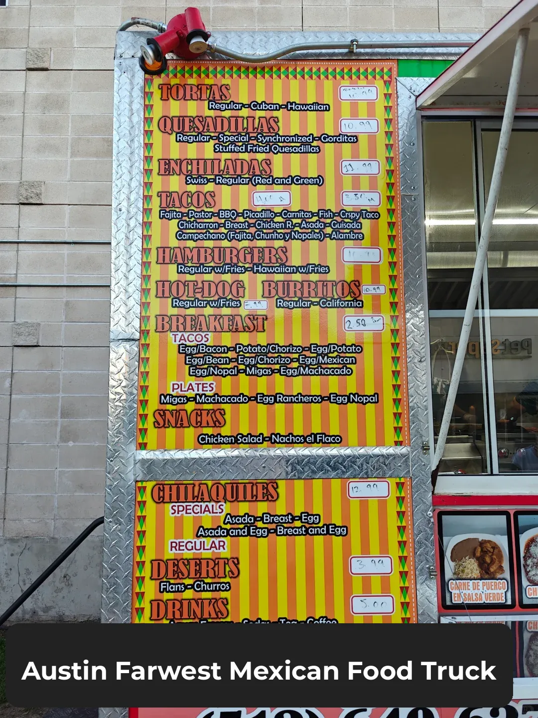 Austin Food Adventure | Farwest's Mexican Food Truck