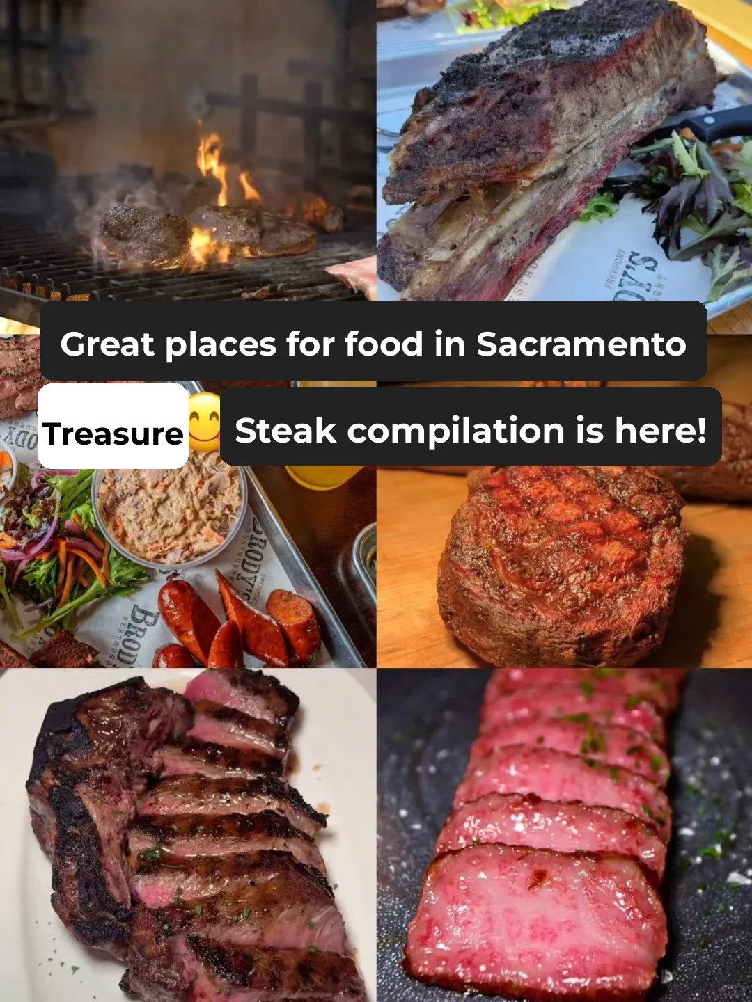 Sacramento Foodie Spots | Hidden Gem Steakhouse Collection Here! 😋