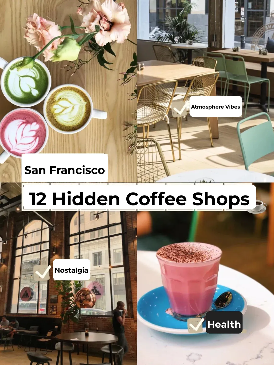 12 Hidden Gem Cafés in San Francisco ☕️ Unbeatable Ambiance!