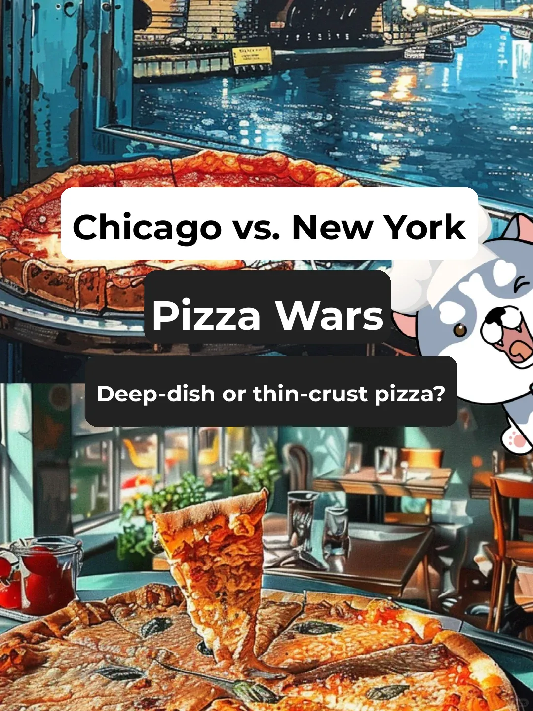**Chicago Deep-Dish Pizza vs. New York Thin-Crust Pizza: Which One Would You Choose?**