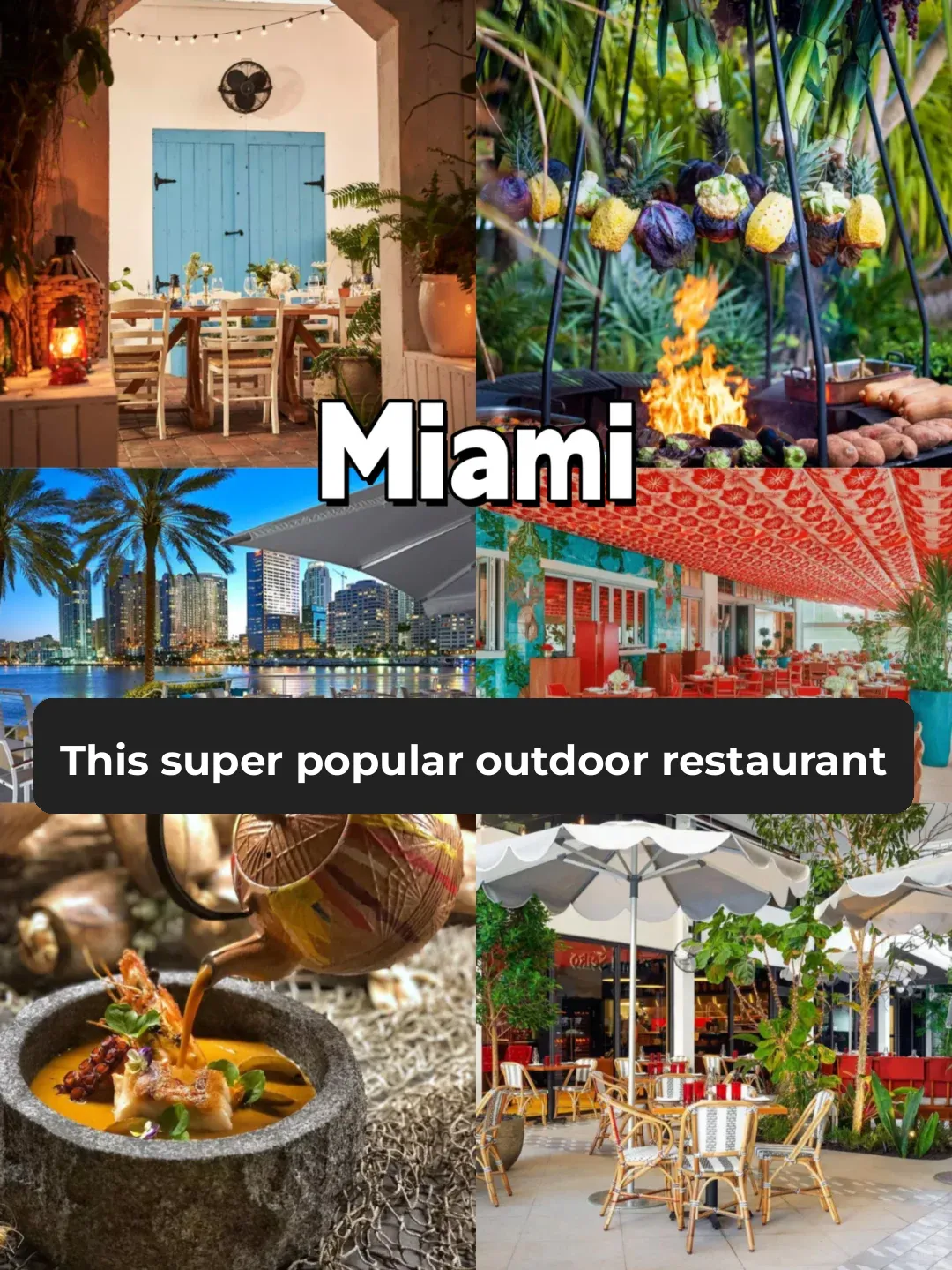 Have You Checked Out These 5 Super Hot Outdoor Restaurants in Miami?