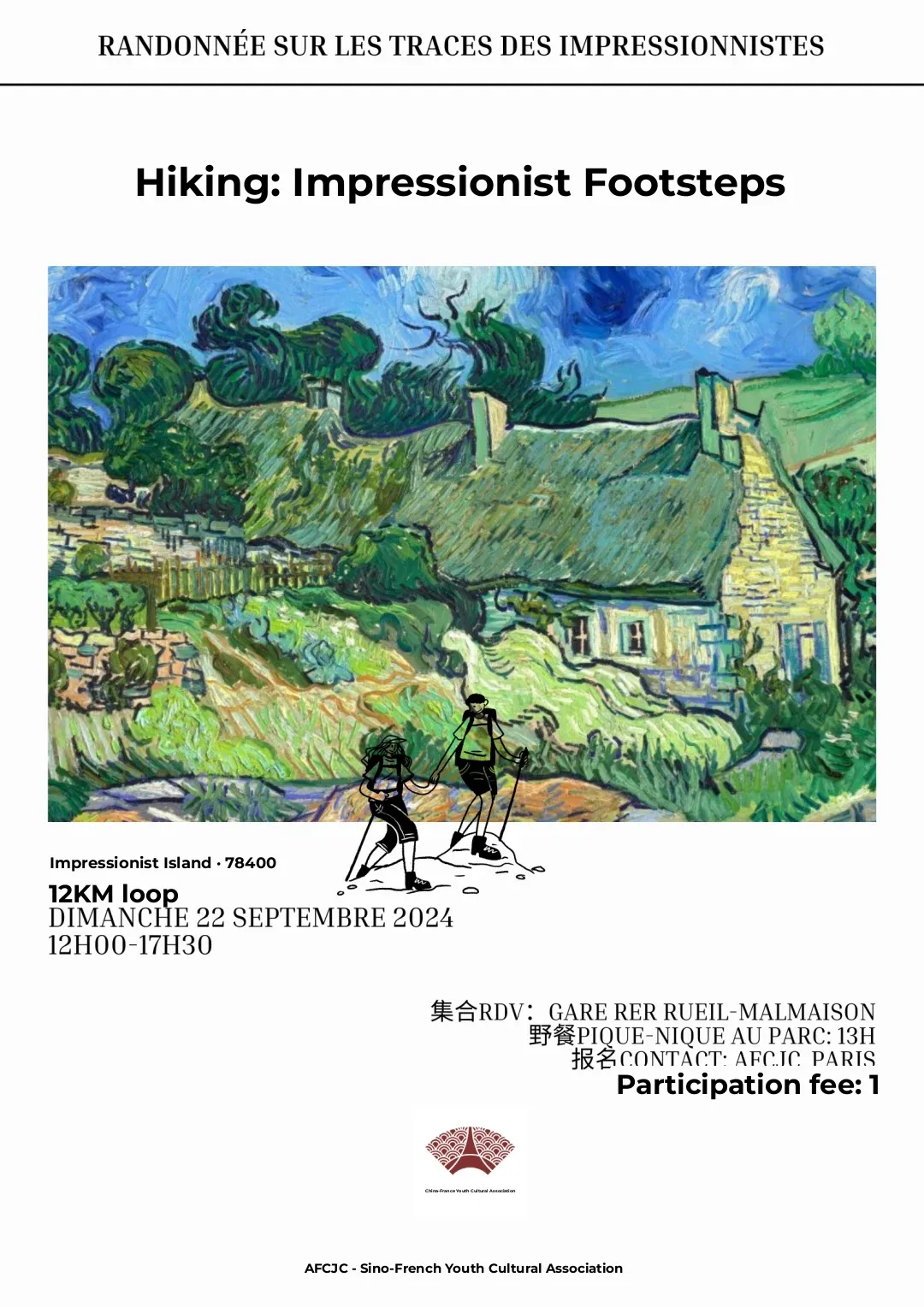 Weekend in Paris: Hiking - Following the Footsteps of the Impressionists