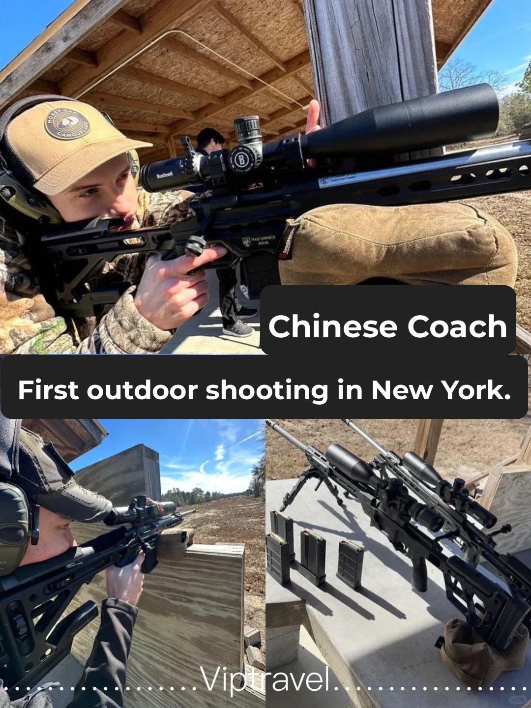 "First Time Outdoor Live-Fire Shooting Near New York with a Mandarin-Speaking Instructor"