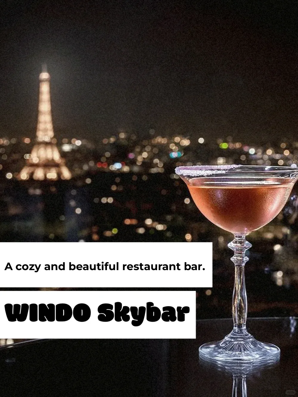 Parisian Winter Sunspots ② WINDO Skybar