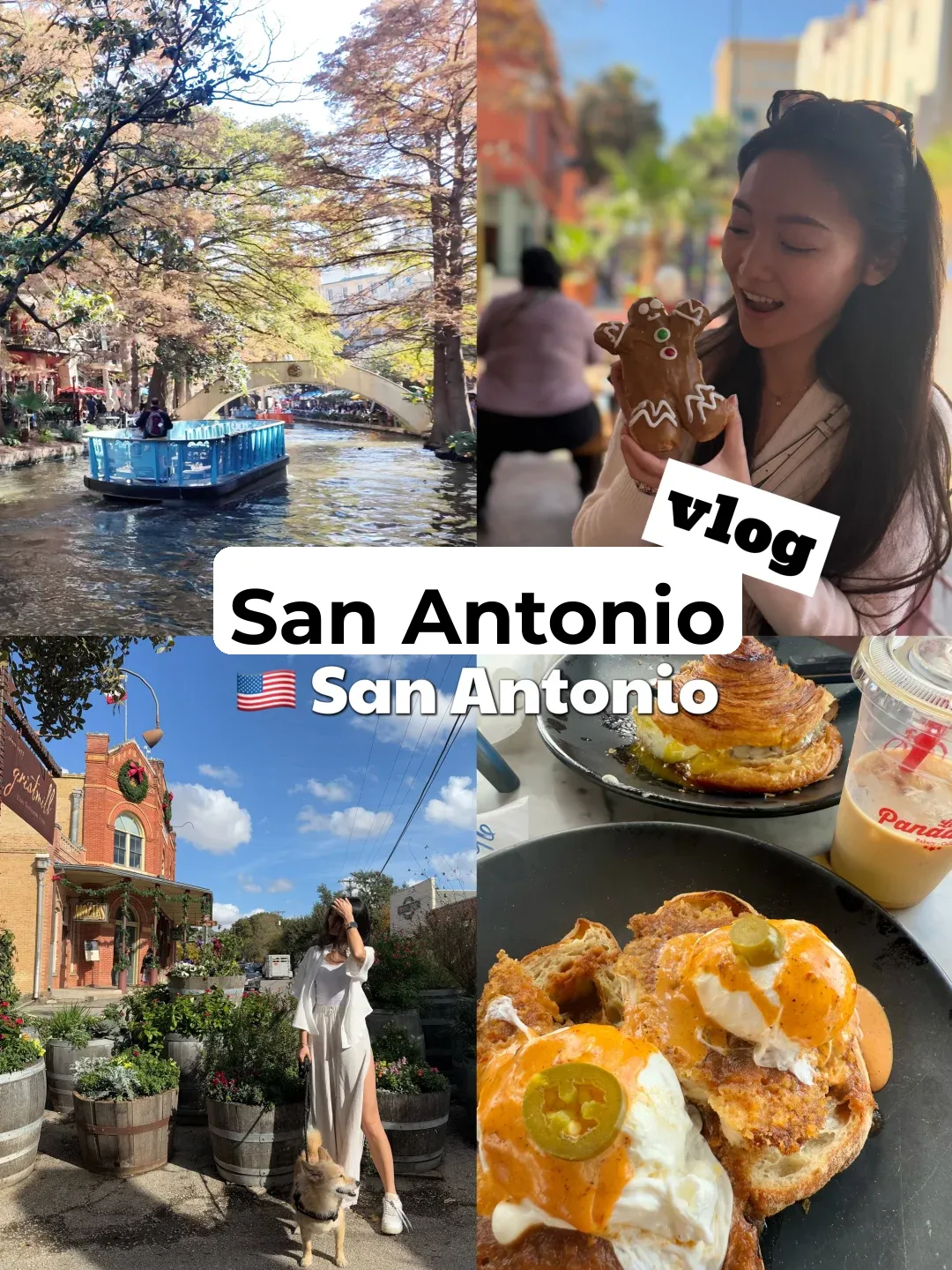 San Antonio VLOG | River Walk / Voodoo Doughnut / Antique Shopping