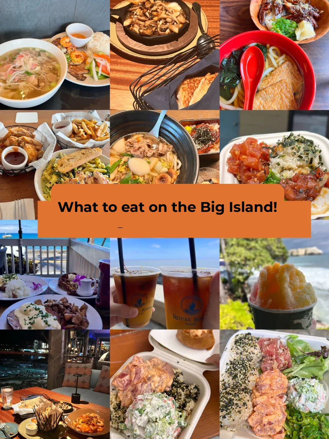 Big Island Eats | This Ultimate Guide Will Turn Big Island into a Foodie Paradise