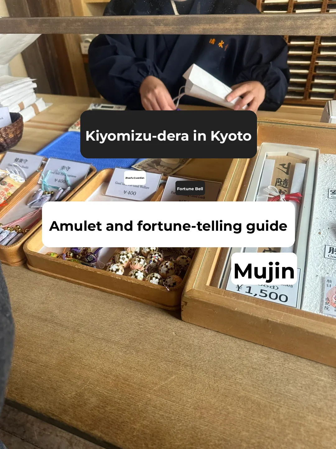 Kyoto's Kiyomizu Temple: Omamori and Fortune Telling